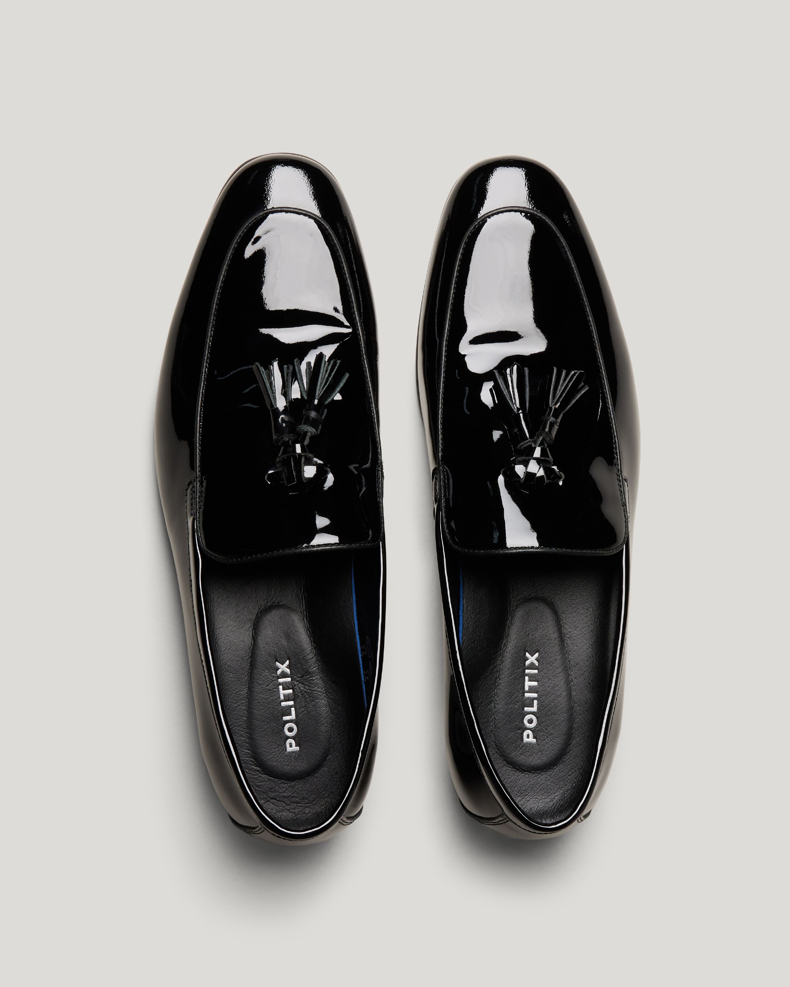 Patent Leather Tassel Loafer